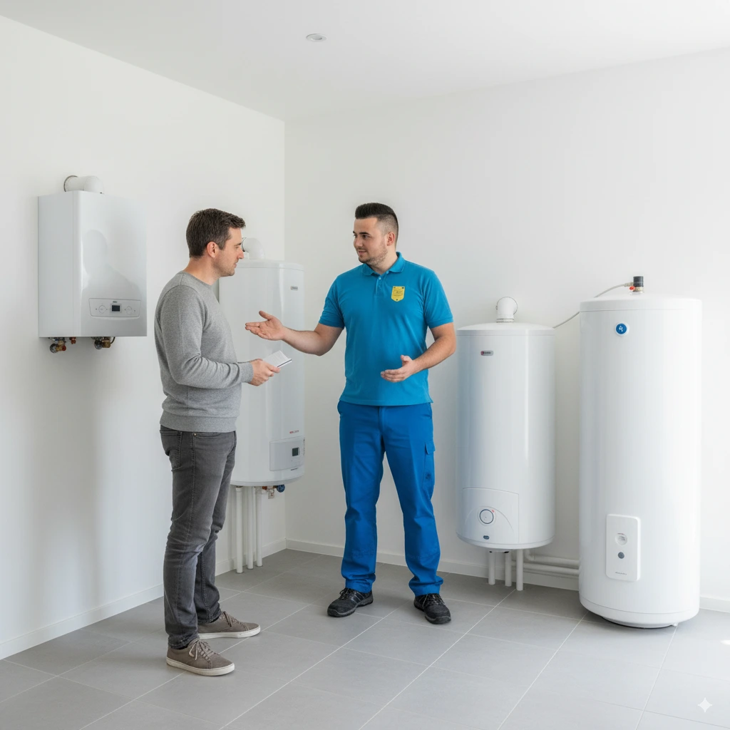 Chaudière, chauffe-eau électrique ou gaz : lequel choisir ?