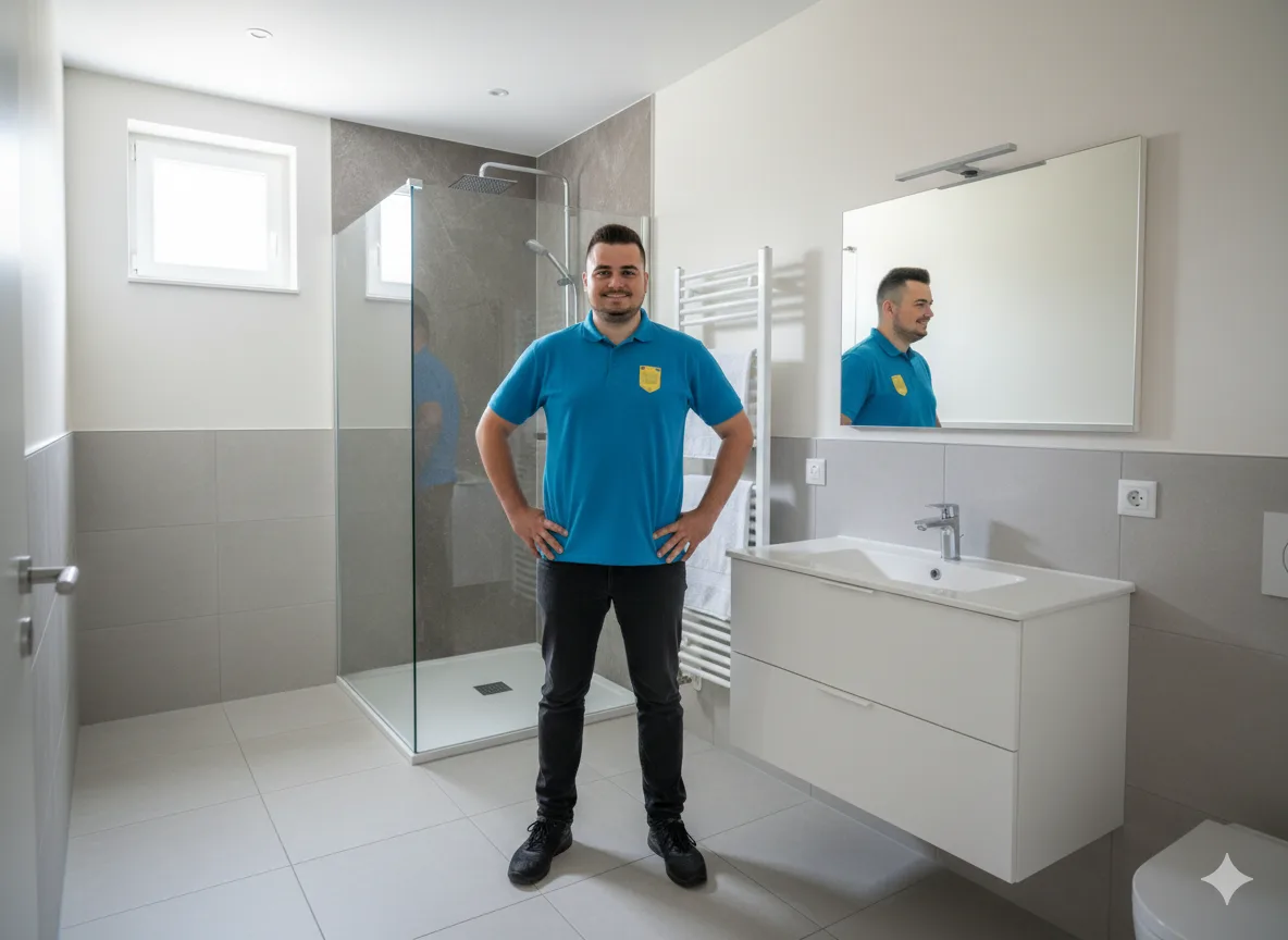 Rénover une petite salle de bains : 10 astuces gain de place